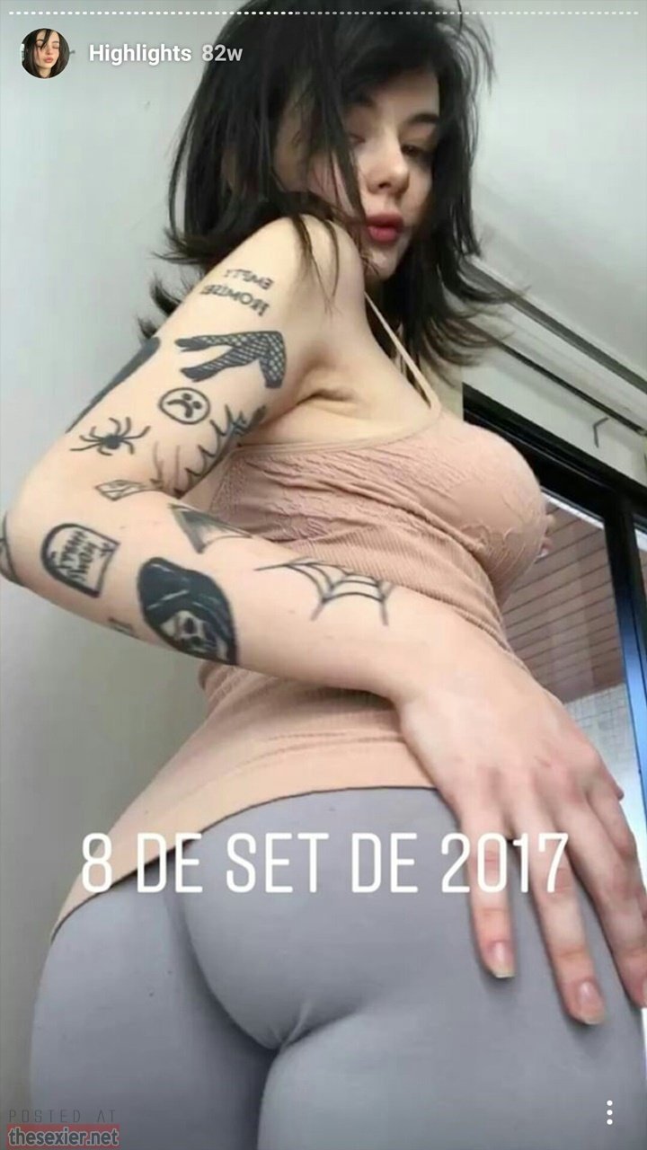 7 cute tattooed babe jessica beppler sexy butt gbb24 720x1280