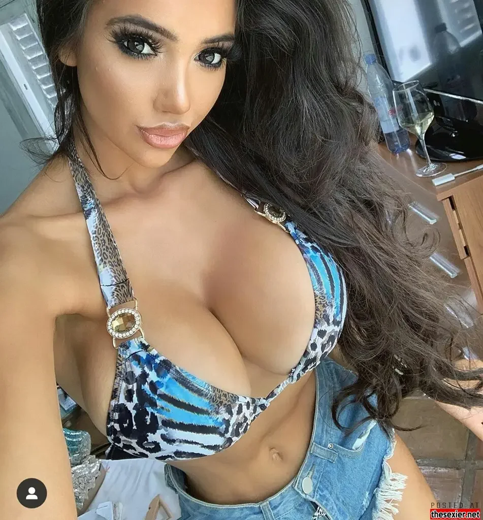 73 gorgeous spanish brunette yummy huge boobs selfie bsrfcc82