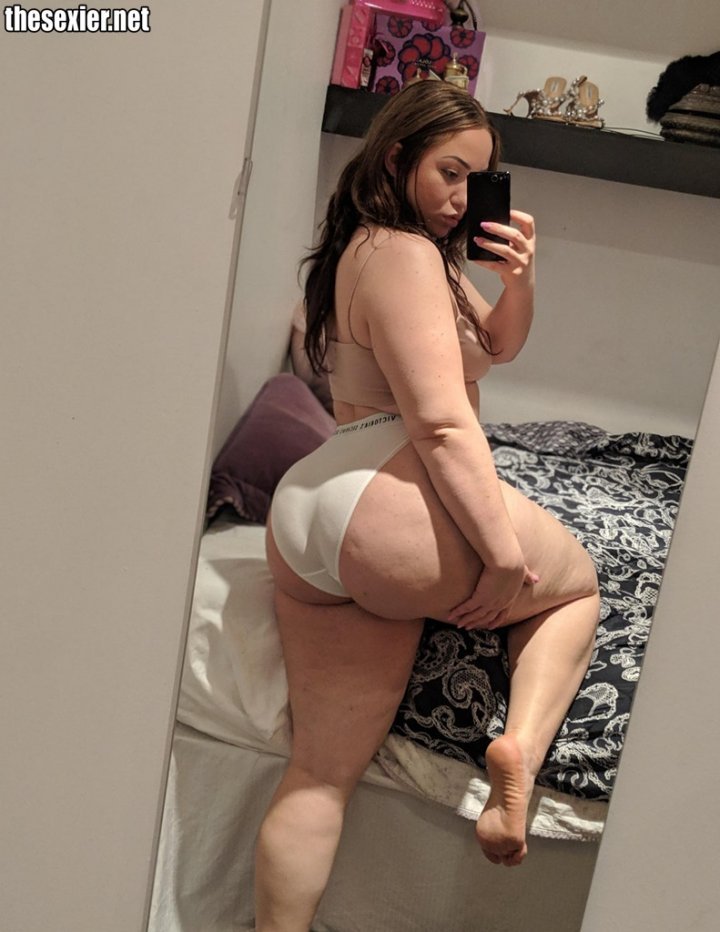 14 hot bbw girl mirror selfie fat ass sbgyf26 720x932