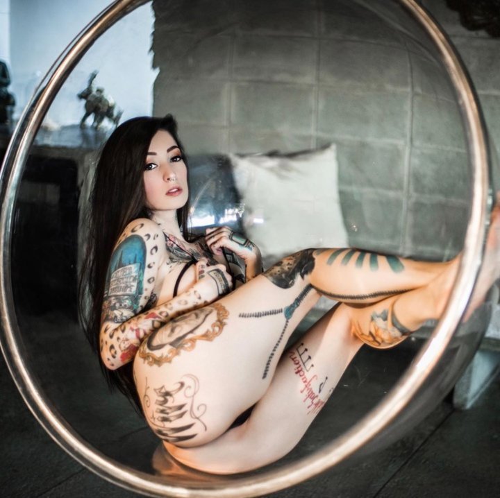58 hot inked model Jacqueline Faccio hot booty jfnp66 720x718